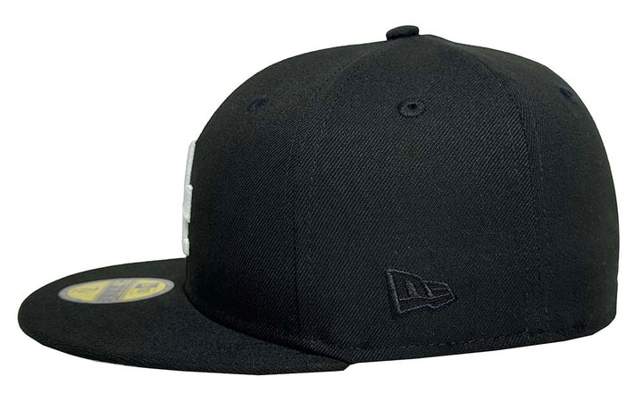 Los Angeles Dodgers Fitted New Era 59Fifty 1981 WS Black Cap Hat Grey UV - THE 4TH QUARTER