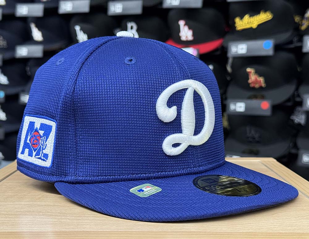 Dodgers Fitted New Era 59Fifty 2025 Spring Training Patch Hat Cap - THE 4TH QUARTER