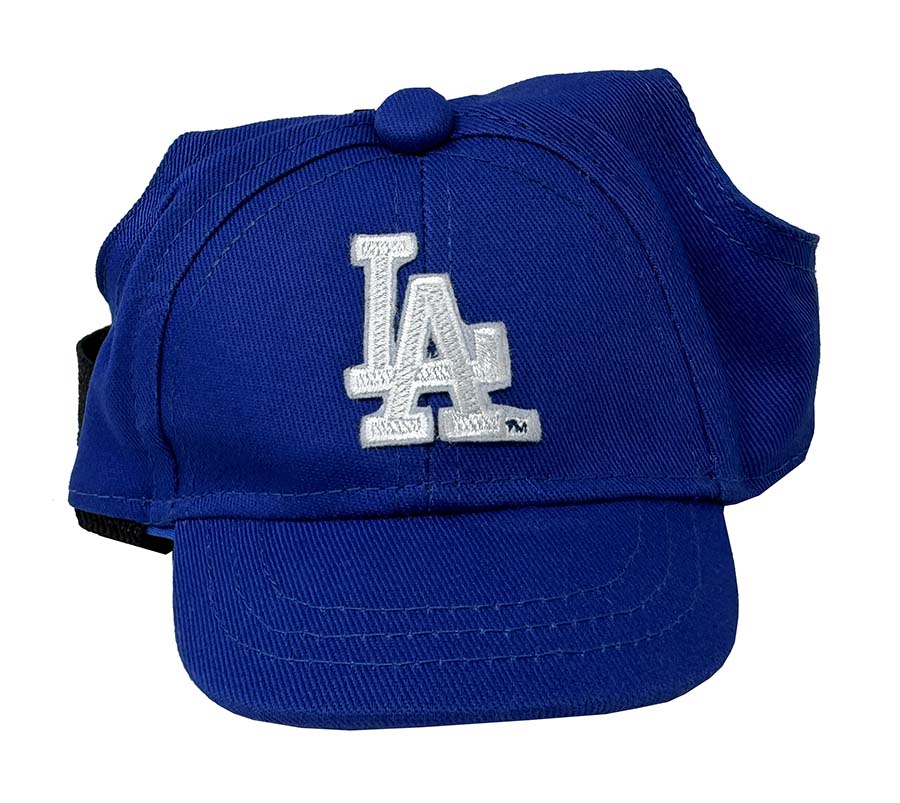 Los Angeles Dodgers Pet Dog Baseball Hat - THE 4TH QUARTER