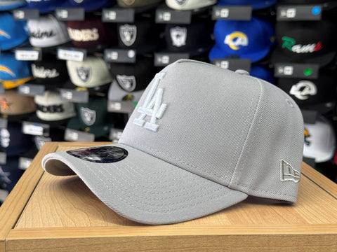 Los Angeles Dodgers Snapback 9Forty New Era A-Frame Grey Hat Cap Grey UV