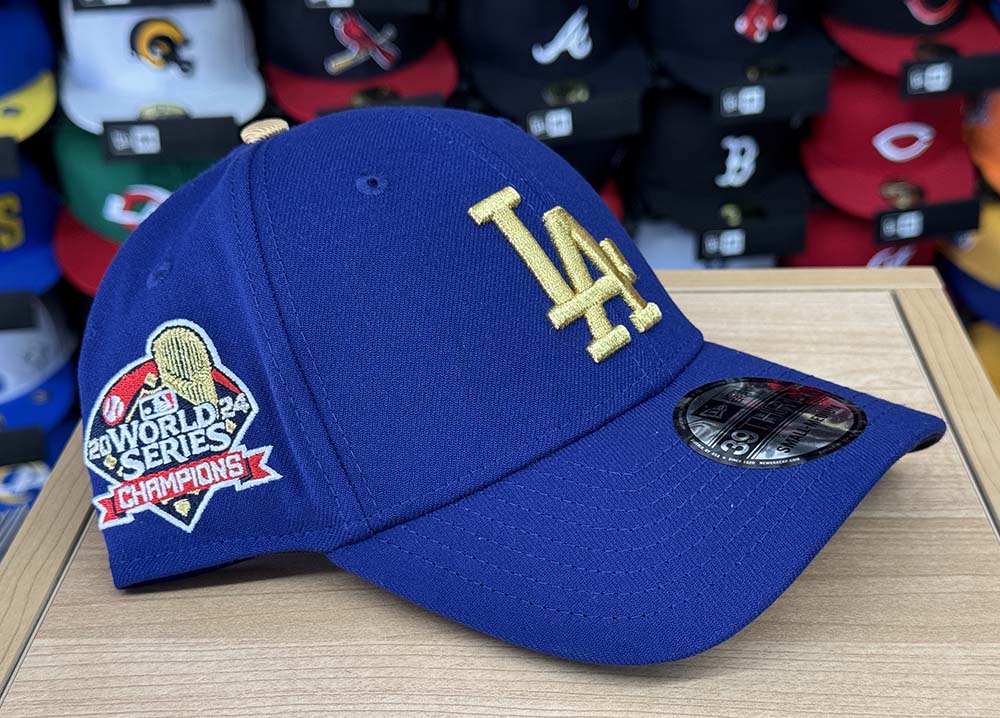 Los Angeles Dodgers Flex Fit New Era 39Thirty 2024 Gold Collection