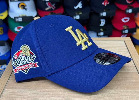 Los Angeles Dodgers Flex Fit New Era 39Thirty 2024 Gold Collection Cap Hat