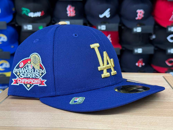 Los Angeles Dodgers Fitted New Era 59FIFTY Low Profile 2024 Champions