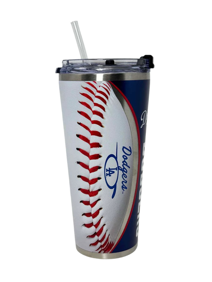 Los Angeles Dodgers 32 oz. Big Slim Gameball Tumbler - THE 4TH QUARTER