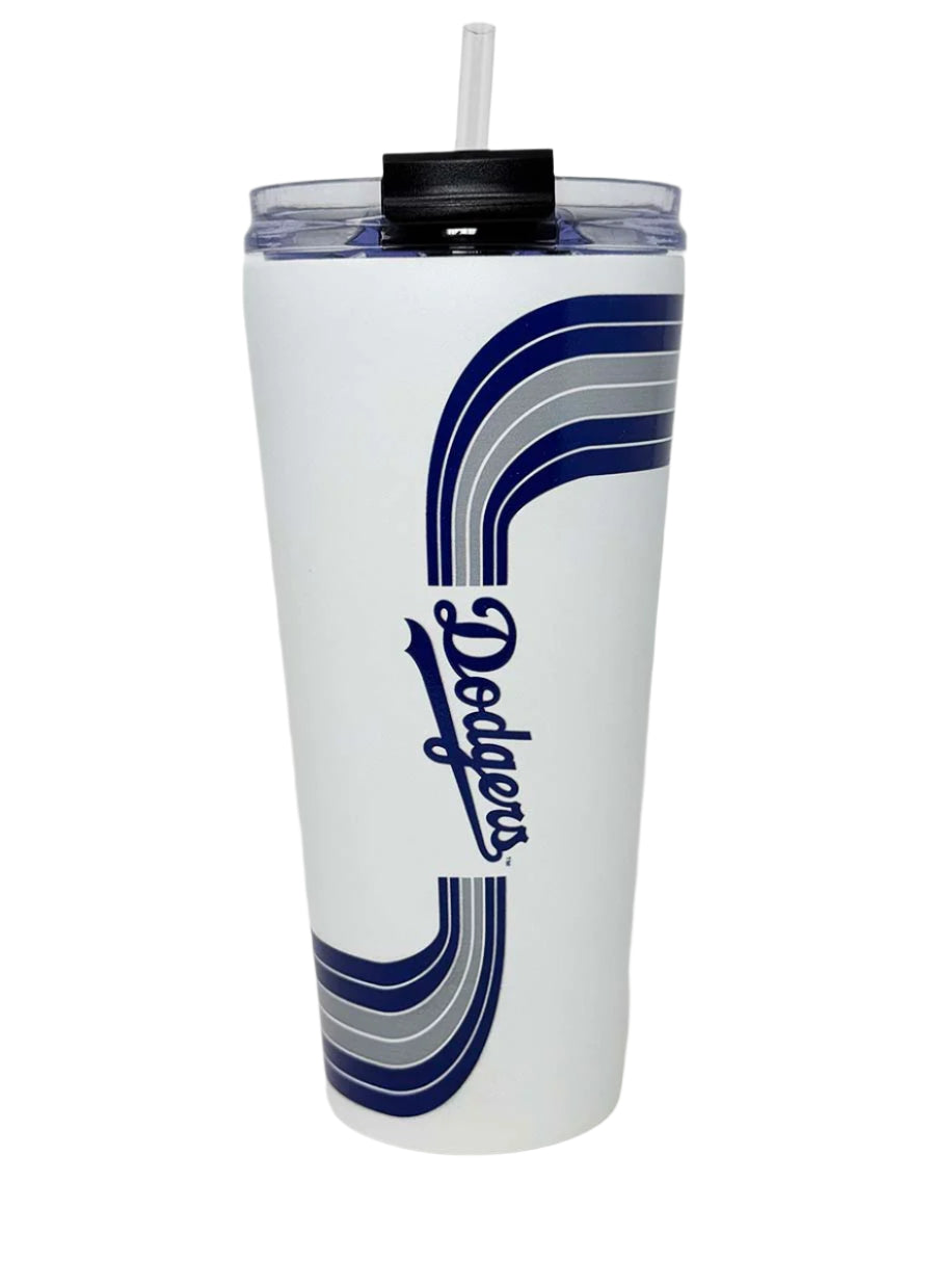 Los Angeles Dodgers 30 oz. Big Slim Retro Wave Tumbler - THE 4TH QUARTER