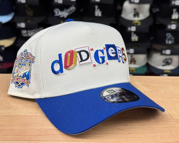Los Angeles Dodgers Snapback 9Forty New Era A-Frame 40th Anni Ransom H