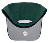 Los Angeles Dodgers Snapback 9FORTY New Era A-Frame Upside Down Logo Cap Hat Dark Green