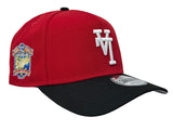 Los Angeles Dodgers Snapback 9FORTY New Era A-Frame Upside Down Logo Cap Hat Red Black