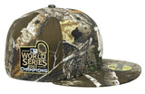 Los Angeles Dodgers Fitted New Era 59Fifty 2024 World Series Real Tree Cap Hat Stone UV