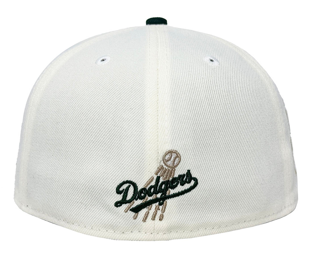 Los Angeles Dodgers Fitted New Era 59Fifty 2024 World Series Parade Chrome Green Cap Hat Grey UV - THE 4TH QUARTER