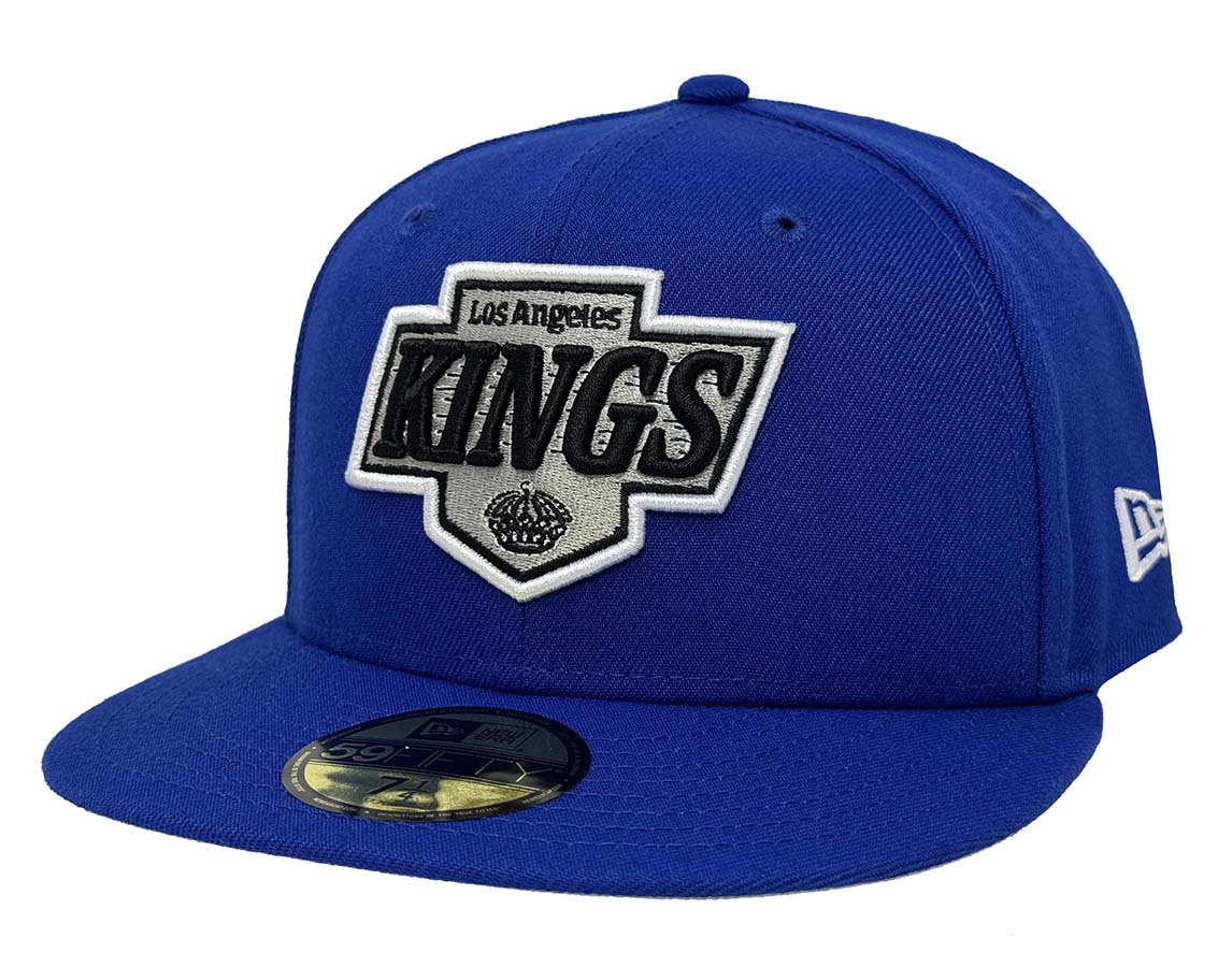Los Angeles Kings Fitted New Era 59Fifty Throwback Logo Cap
