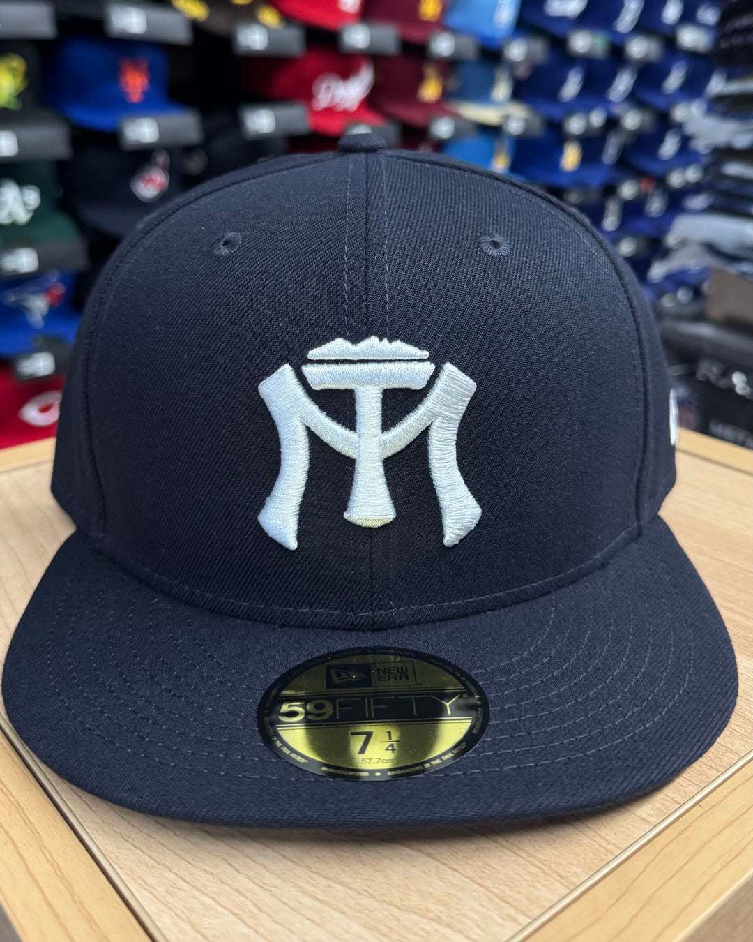 Sultanes de Monterrey Fitted New Era 59Fifty LMB 2026 Home Navy Hat Cap - THE 4TH QUARTER
