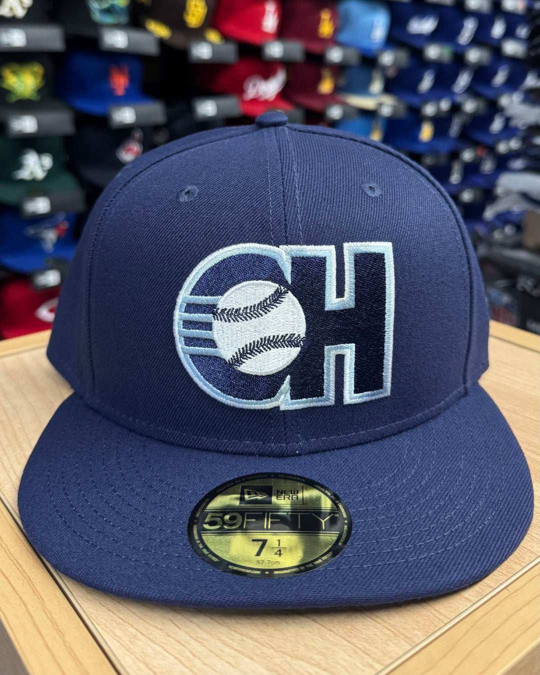 Charros de Jalisco Fitted New Era 59Fifty LMB 2026 Light Navy Alternate Hat Cap - THE 4TH QUARTER