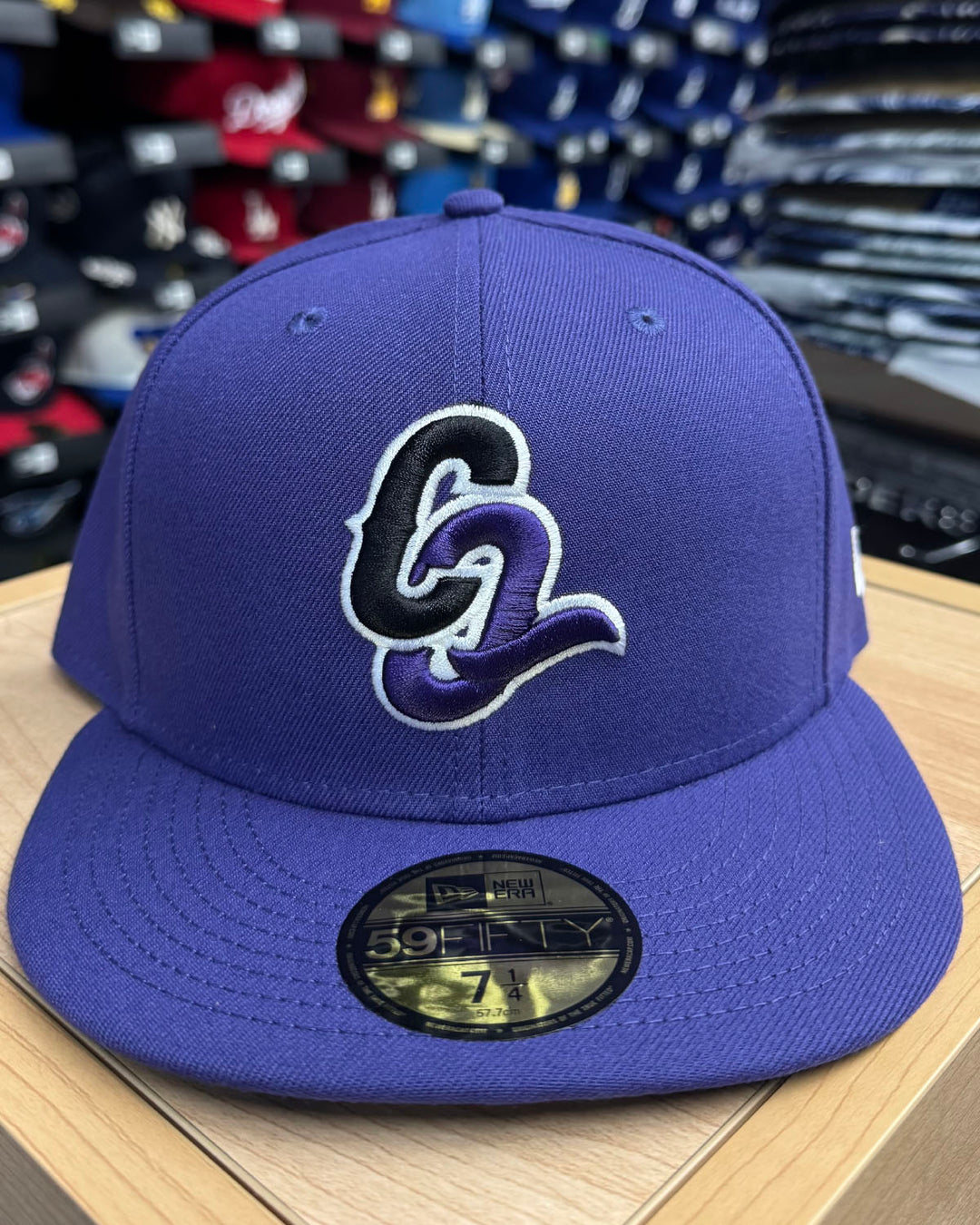 Conspiradores de Queretaro Fitted New Era 59Fifty LMB 2026 Home Purple Hat Cap - THE 4TH QUARTER