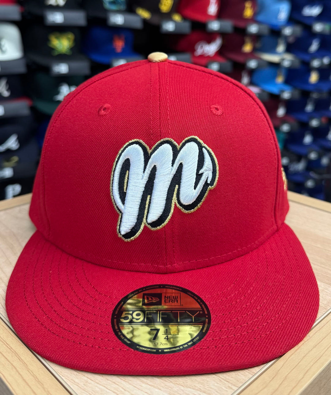 Diablos de Mexicali Fitted New Era 59Fifty LMB 2026 Home Red Hat Cap - THE 4TH QUARTER