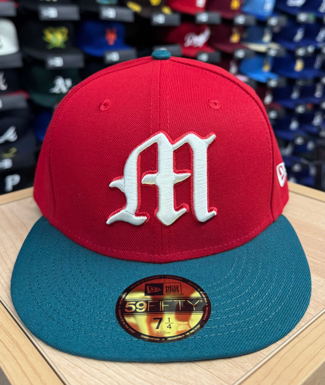 Diablos de Mexicali Fitted New Era 59Fifty LMB 2026 Away Red Hat Cap - THE 4TH QUARTER