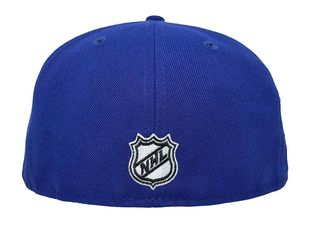 Los Angeles Kings Fitted New Era 59Fifty 25th Anniversary Cap Hat Royal Blue Grey UV - THE 4TH QUARTER