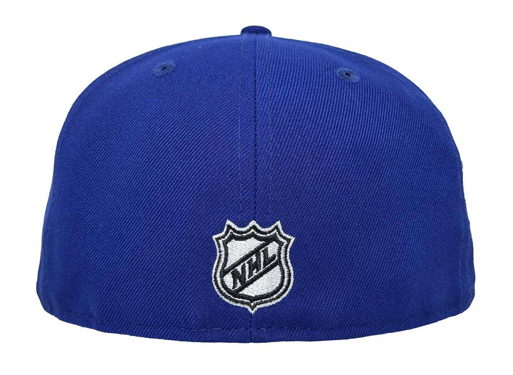 Los Angeles Kings Fitted New Era 59Fifty 25th Anniversary Cap Hat Royal Blue Grey UV - THE 4TH QUARTER