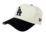 Los Angeles Dodgers Snapback 9Forty New Era A-Frame Mascot Chrome Corduroy Black Hat Cap