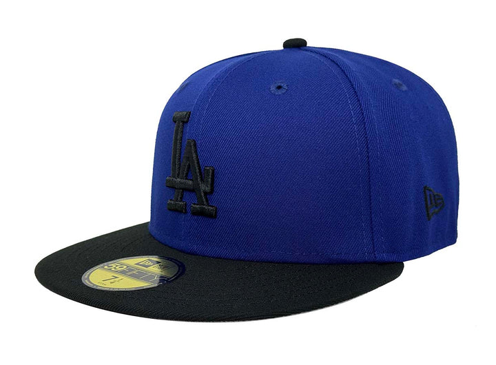 Los Angeles Dodgers Fitted New Era 59Fifty Ohtani Pop Art Blue Black Cap Hat Grey UV - THE 4TH QUARTER
