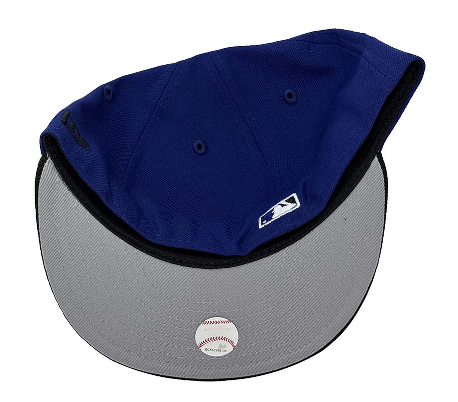 Los Angeles Dodgers Fitted New Era 59Fifty Ohtani Pop Art Blue Black Cap Hat Grey UV - THE 4TH QUARTER