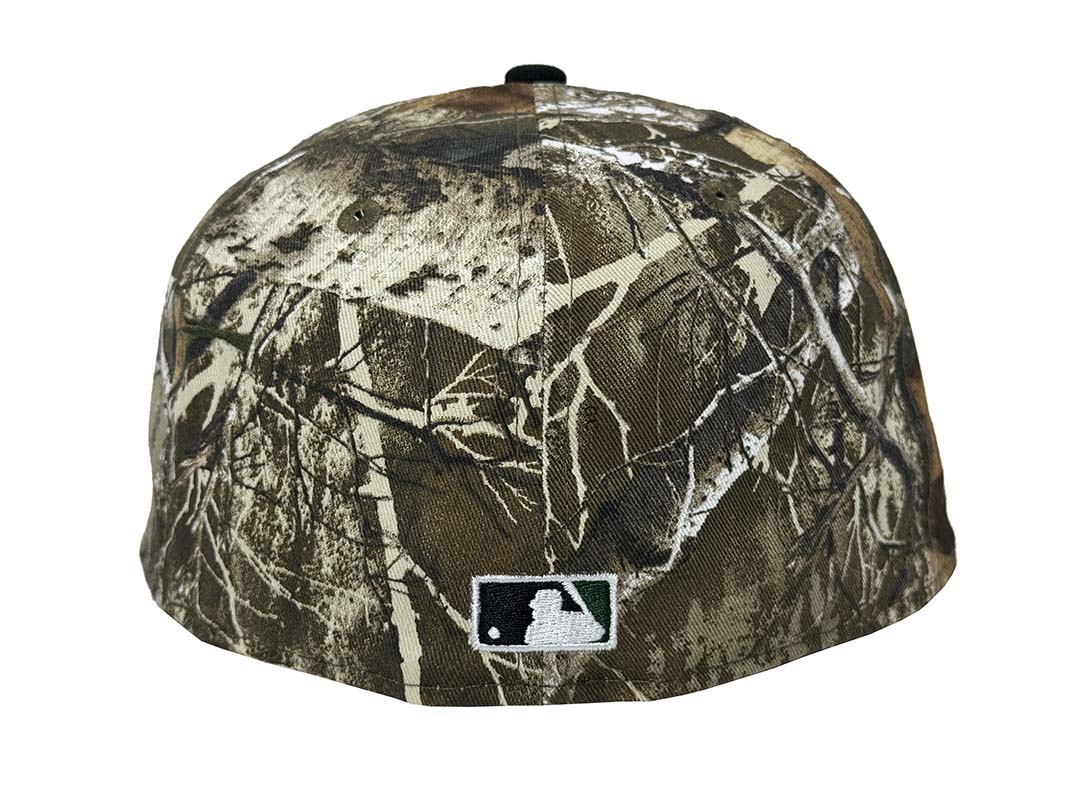 Los Angeles Dodgers New Era 59Fifty 60th Anni Realtree Black Fitted Hat Cap Green UV - THE 4TH QUARTER