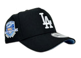 Los Angeles Dodgers Snapback 9FORTY New Era A-Frame 50th Anni Black Cap Hat