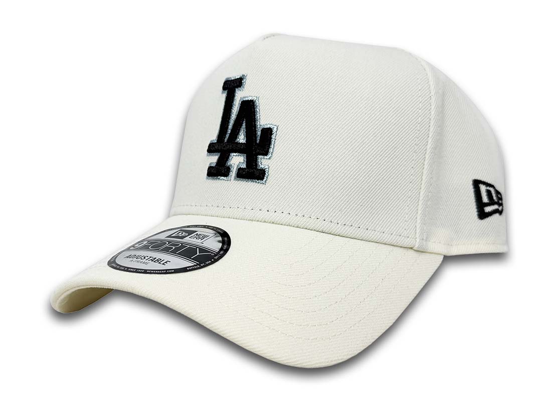 Los Angeles Dodgers Snapback 9FORTY New Era A-Frame 50th Anni Chrome Cap Hat - THE 4TH QUARTER