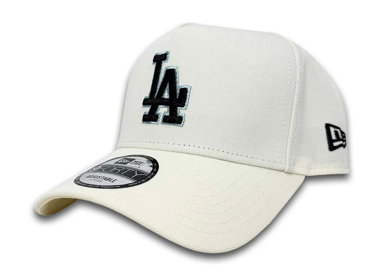 Los Angeles Dodgers Snapback 9FORTY New Era A-Frame 50th Anni Chrome Cap Hat - THE 4TH QUARTER