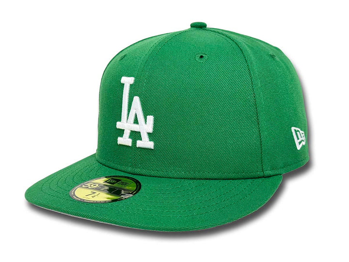 Los Angeles Dodgers Fitted New Era 59FIFTY 1981 World Series Kelly Green Cap Hat Grey UV - THE 4TH QUARTER