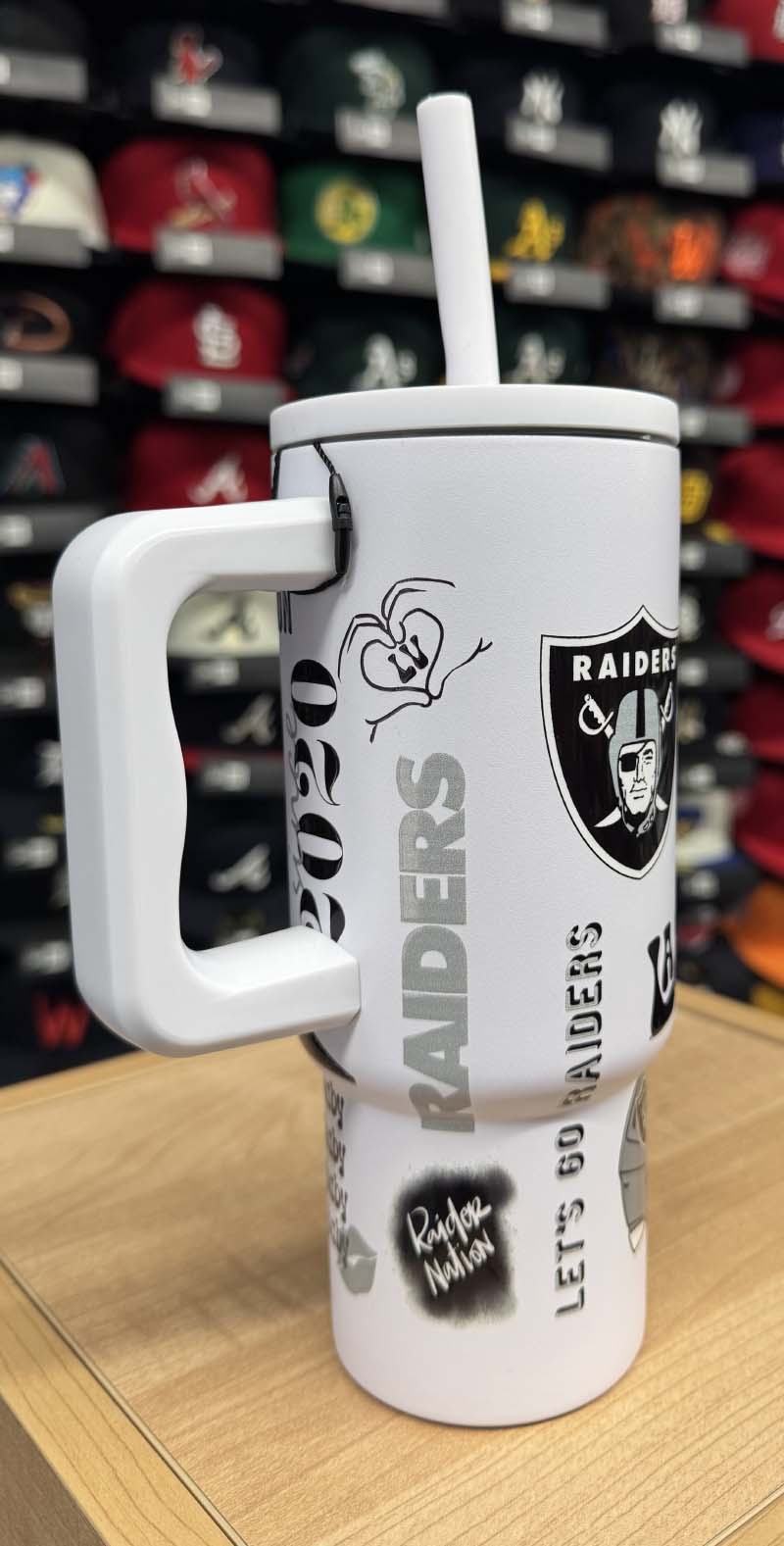 Raiders 24 oz. Loco Tumbler – THE 4TH QUARTER