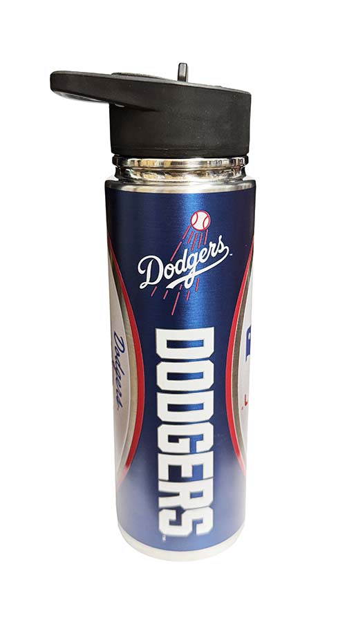 Los Angeles Dodgers 24 oz. Gameball Hydration Bottle Tumbler - THE 4TH QUARTER