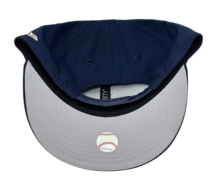 Los Angeles Dodgers Youth Snapback New Era 9Fifty Ivory Logo Ocean Blue Cap Hat - THE 4TH QUARTER