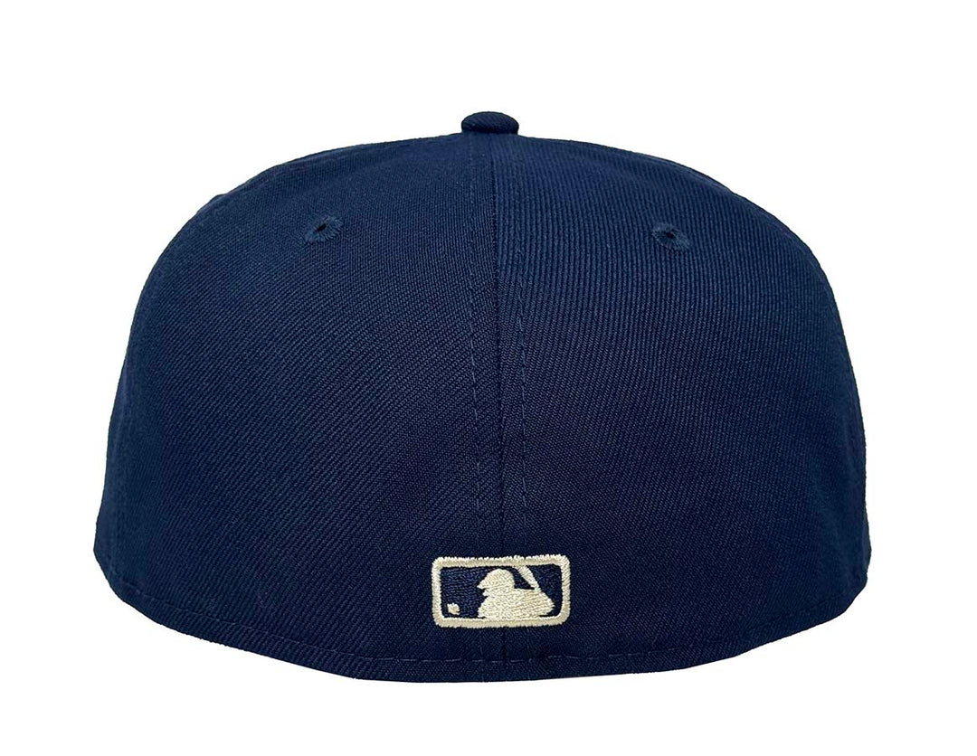 Los Angeles Dodgers Fitted New Era 59FIFTY Wordmark Cap Hat Ocean Blue - THE 4TH QUARTER