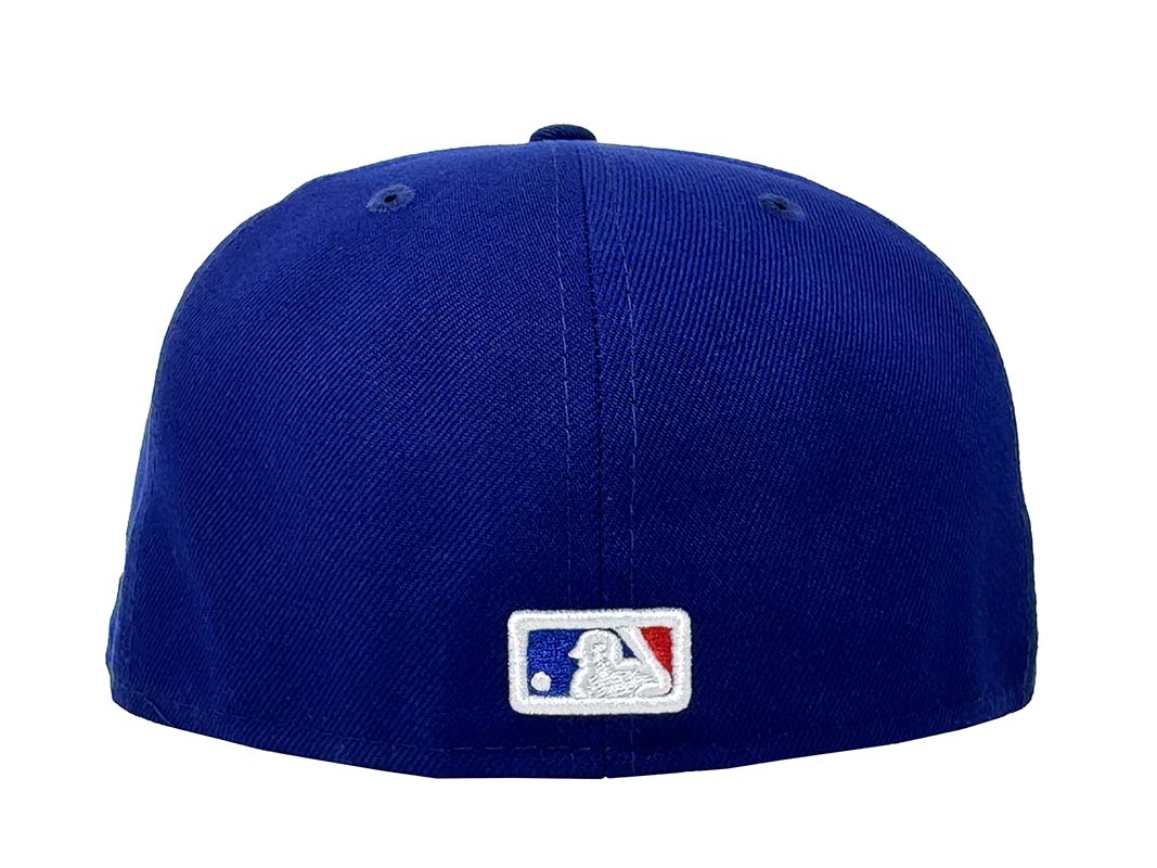 Los Angeles Dodgers Fitted New Era 59Fifty Los Doyers Blue Hat Grey UV - THE 4TH QUARTER
