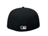 Los Angeles Dodgers Kids New Era Fitted 59Fifty Dodger Dog Mascot Black Cap Hat Blue UV