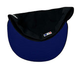 Los Angeles Dodgers Kids New Era Fitted 59Fifty Dodger Dog Mascot Black Cap Hat Blue UV