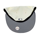 Los Angeles Dodgers Fitted New Era 59Fifty Chrome Ocean Blue Hat Grey UV