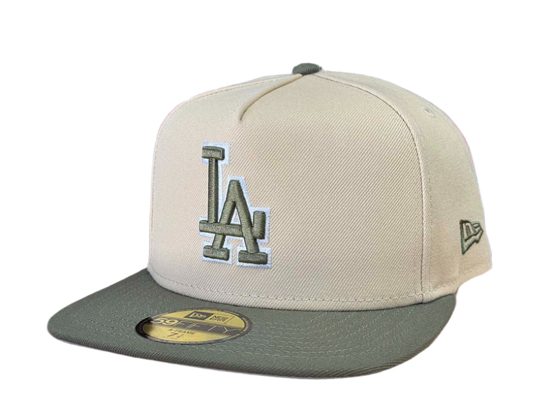 Los Angeles Dodgers Fitted 59FIFTY New Era A-Frame Color Pack 2 Tone Cap Hat - THE 4TH QUARTER
