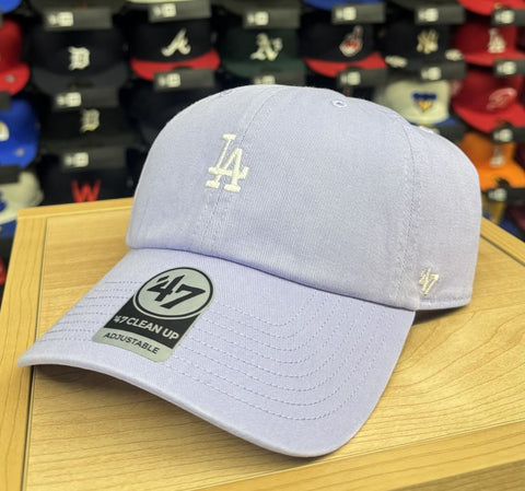 Los Angeles Dodgers Strapback '47 Brand Clean Up Adjustable Mini logo Dusk