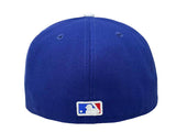 Los Angeles Dodgers Fitted New Era 59Fifty El Salvador Flag Blue Cap Hat Green UV