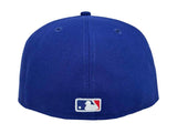 Los Angeles Dodgers Fitted New Era 59Fifty USA Flag Blue Cap Hat Grey UV