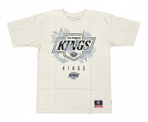 Los Angeles Kings Mens T-Shirt Mitchell & Ness Morning Haze Tee Natural