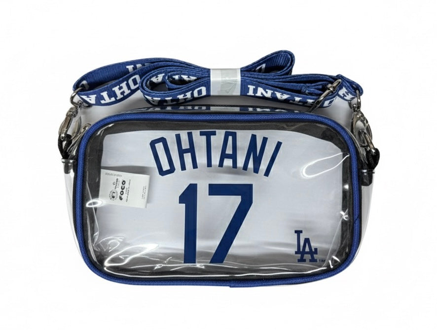 Los Angeles Dodgers Shohei Ohtani Clear Crossbody Bag - THE 4TH QUARTER