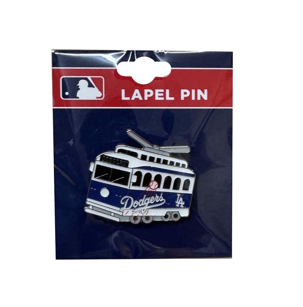 Los Angeles Dodgers Trolley Collectors Lapel Pin - THE 4TH QUARTER