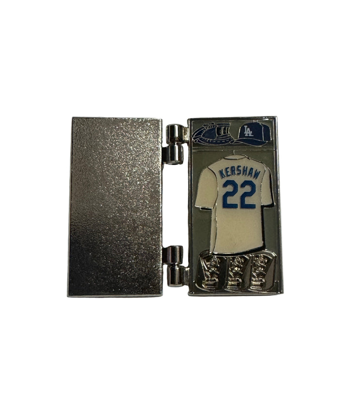Los Angeles Dodgers Clayton Kershaw Locker Collectors Lapel Pin - THE 4TH QUARTER