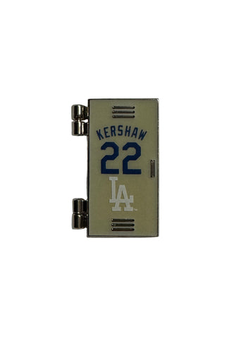 Los Angeles Dodgers Clayton Kershaw Locker Collectors Lapel Pin