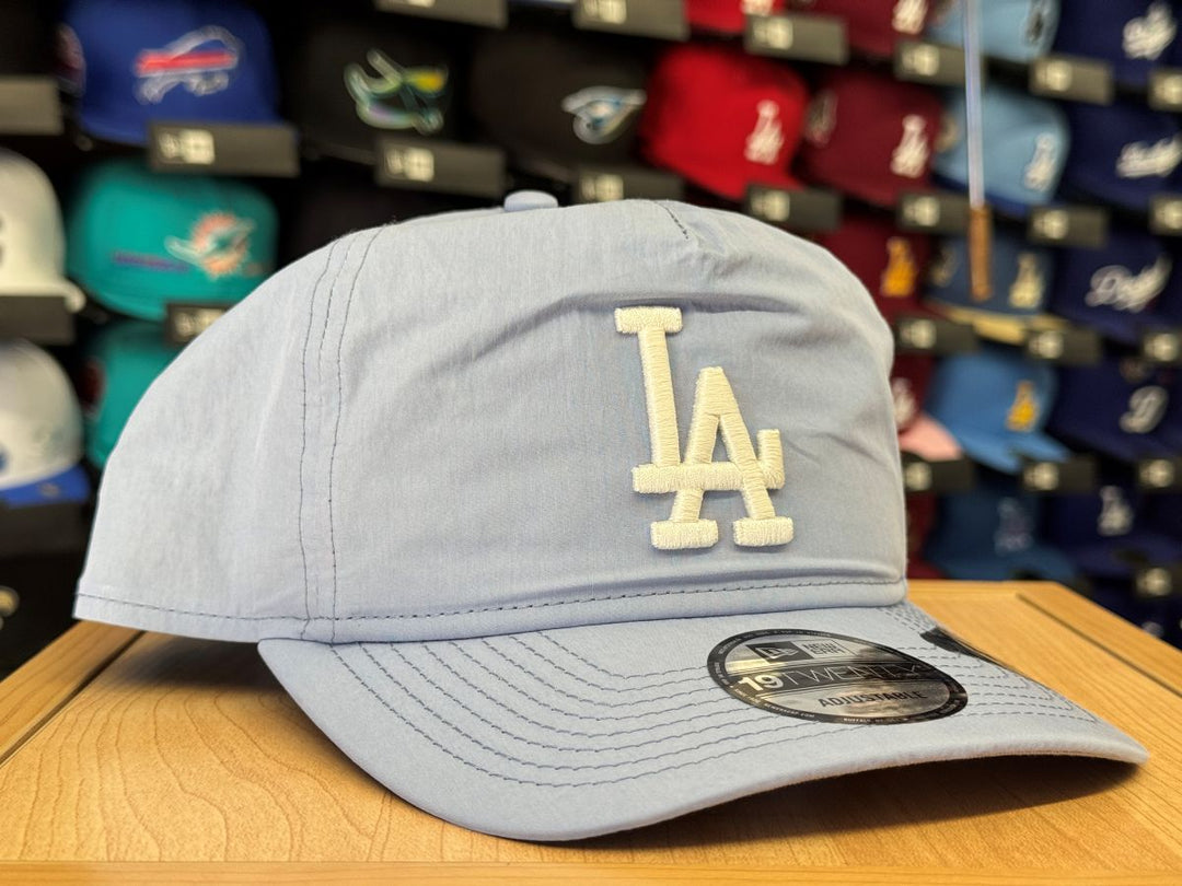 Los Angeles Dodgers Snapback New Era 19TWENTY Adjustable A-FRAME Nylon Hat Cap Blue - THE 4TH QUARTER