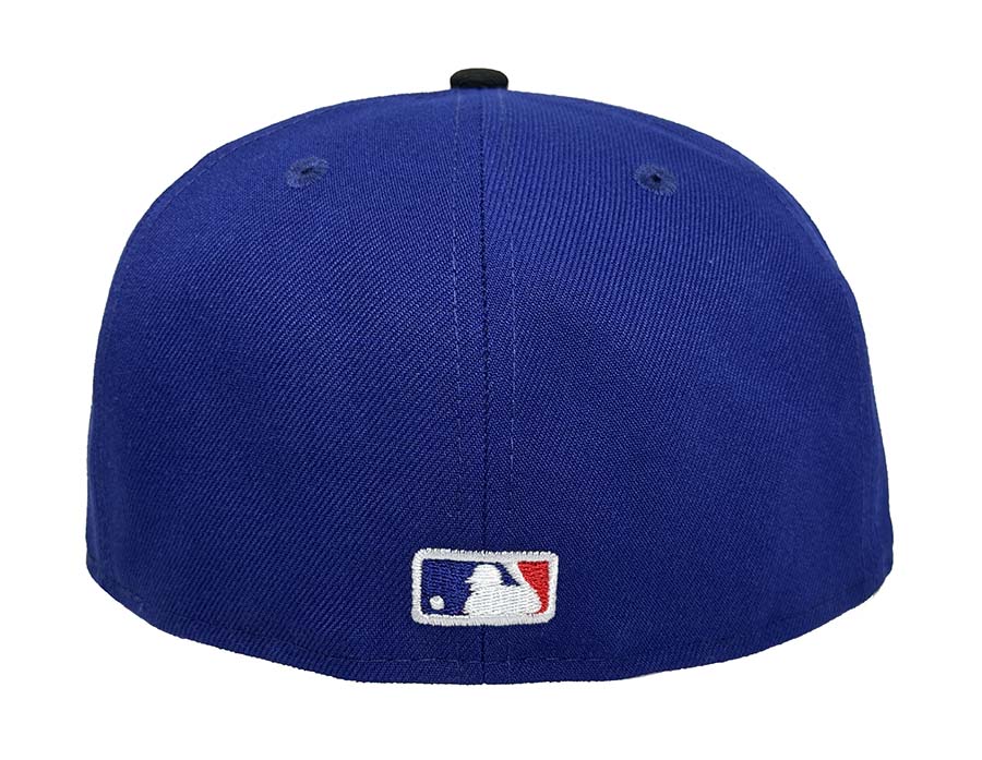 Los Angeles Dodgers Fitted New Era 59Fifty Tokyo Series Sunrise Patch Blue Black Hat - THE 4TH QUARTER