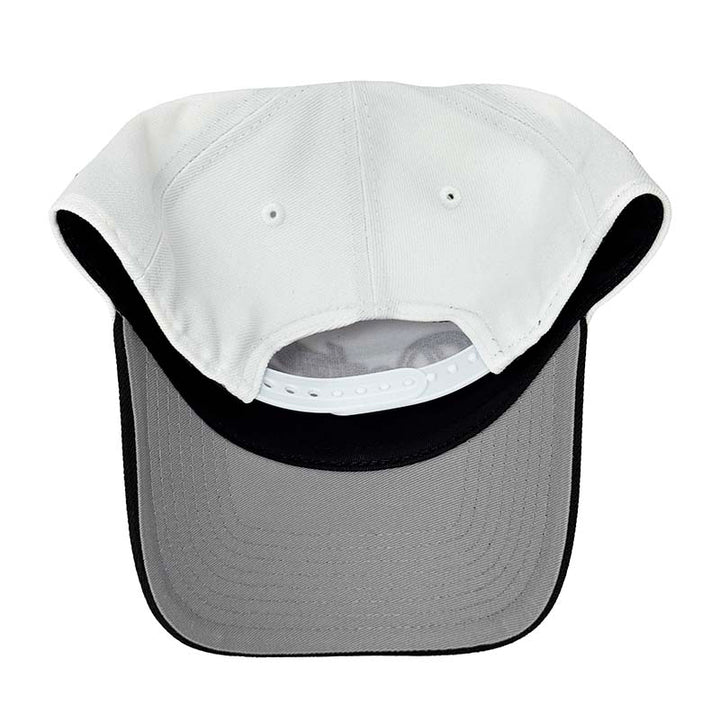 Los Angeles Dodgers Snapback 9Forty New Era A-Frame 60th Anni Wordmark White Black Hat Cap - THE 4TH QUARTER